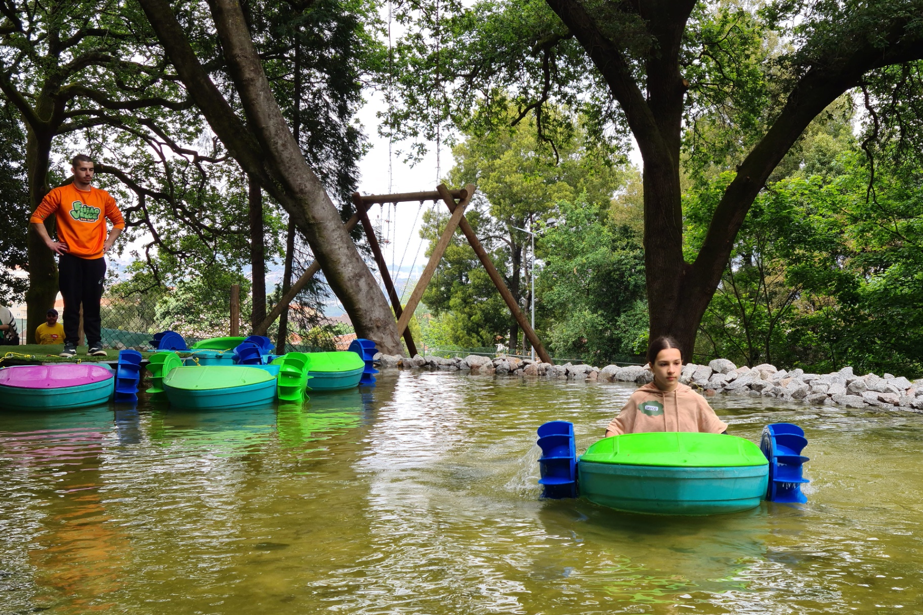 Feijão Verde Natura Gaia - atividades no parque